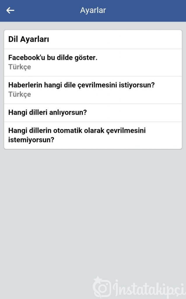 facebook turkce ayarlanmiyor sorunu ve cozumu 2019 cozuldu