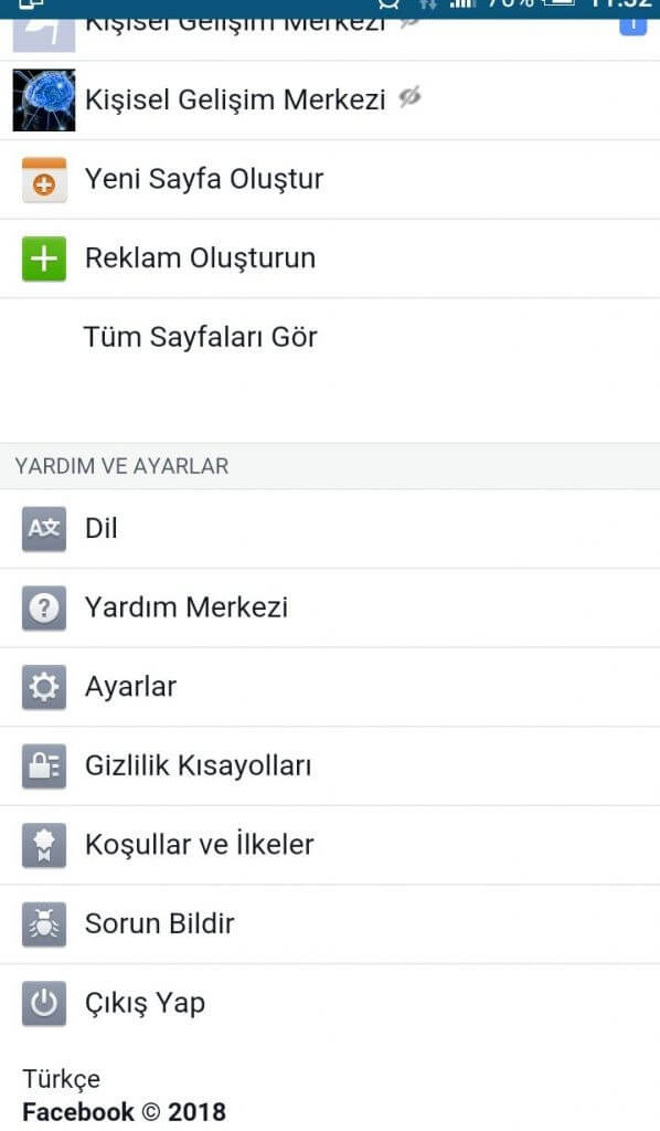 facebook turkce ayarlanmiyor sorunu ve cozumu 2019 cozuldu