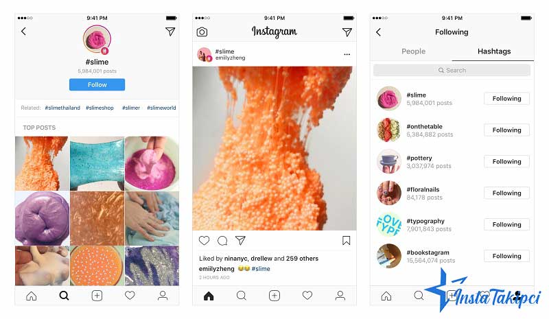 instagram hashtag kullanımı