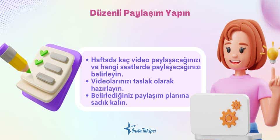 düzenli paylaşım yapın