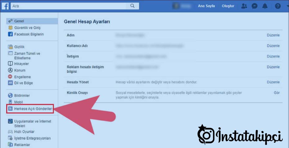 Facebook takipçi açma