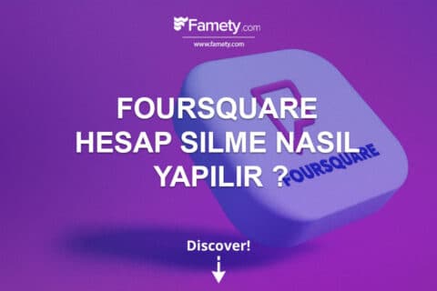 Foursquare Hesap Silme Nasıl Yapılır ?