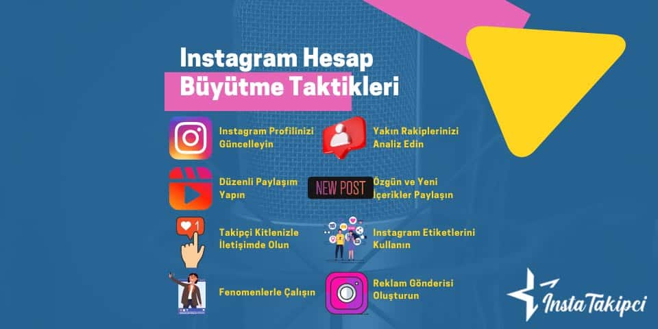 Instagram hesap büyütme taktikleri