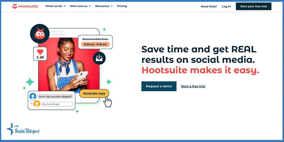 Hootsuite Sosyal Medya Kontrol Aracı