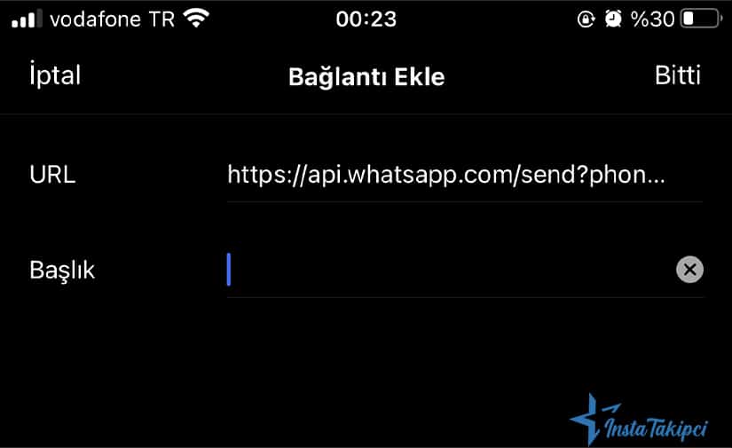 instagram bağlantı ekleme