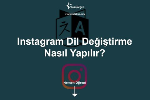 Instagram Dil Değiştirme