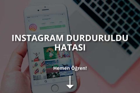 Instagram Durduruldu Hatası ve Çözümü