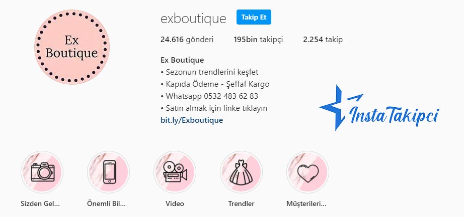 en sevilen instagram butikleri ex boutique