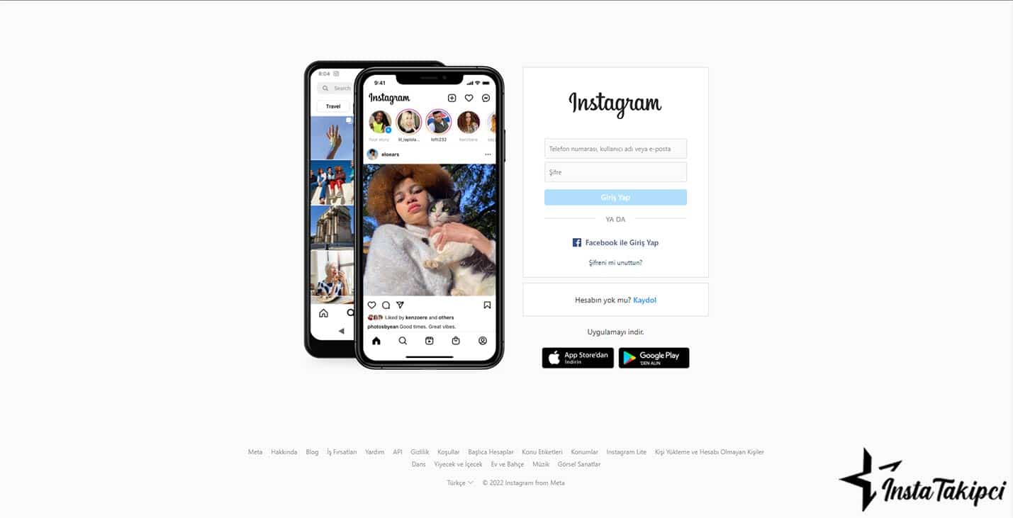 instagram kullanıcı girişi