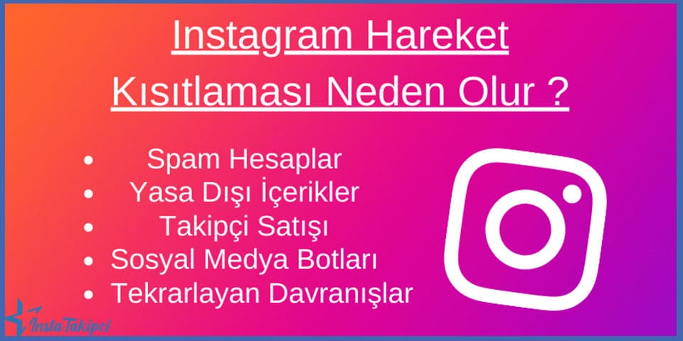 Instagram Hareket Kısıtlaması Neden Olur ?