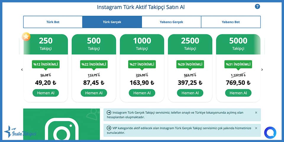 Instagram Hizmetleri