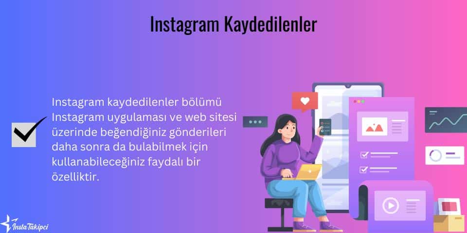 Instagram kaydedilenler