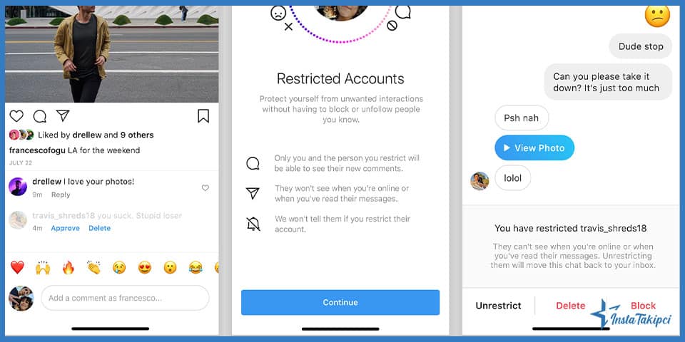 Instagram Kısıtlama Özelliği Nasıl Kullanılıyor?