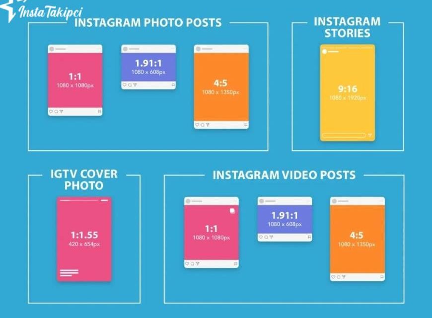 infografik nstagram boyutları