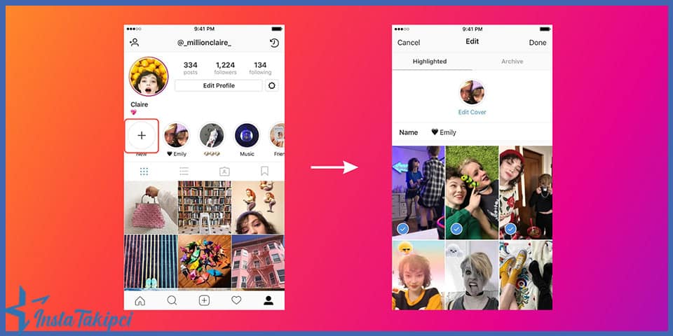 Instagram Öne Çıkanlar Nasıl Oluşturulur ?