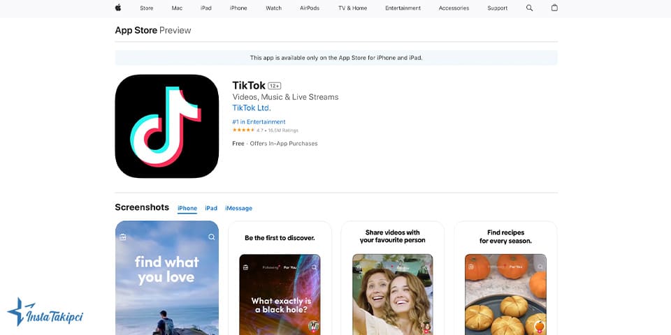 IOS Cihazlarda TikTok’u İndirme