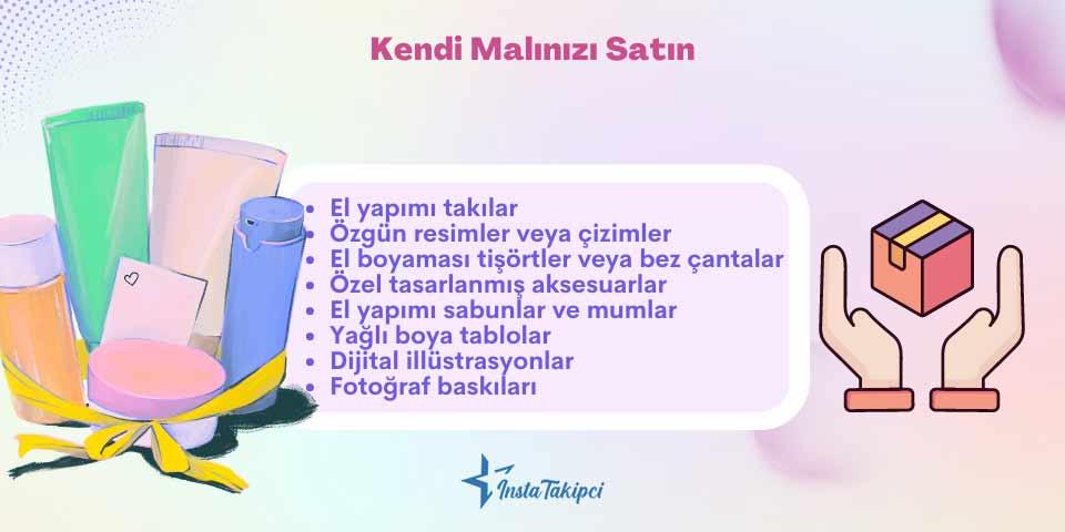 sosyal medya ile para kazanmak için kendi malınızı satın