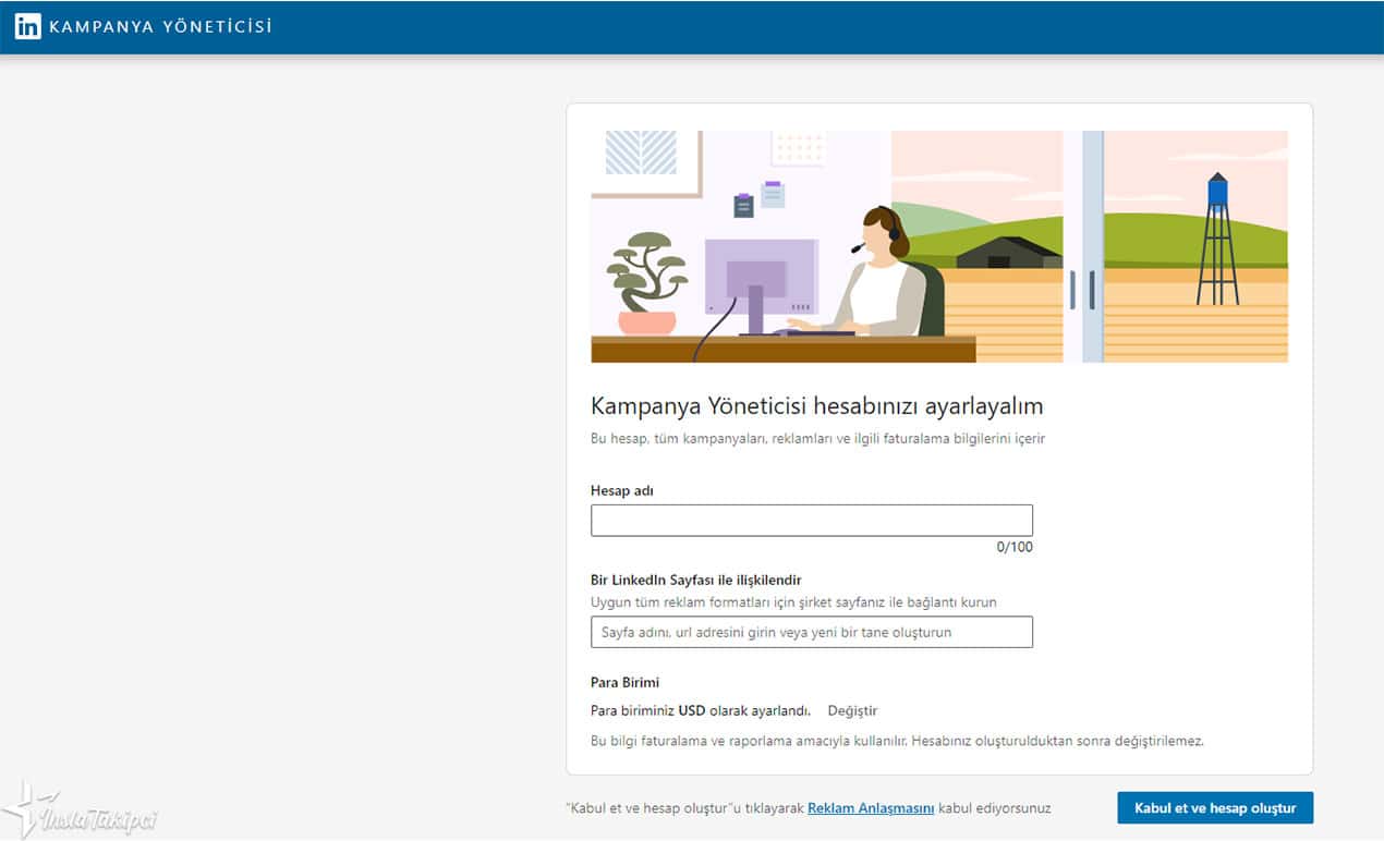 linkedin kampanya yöneticisi