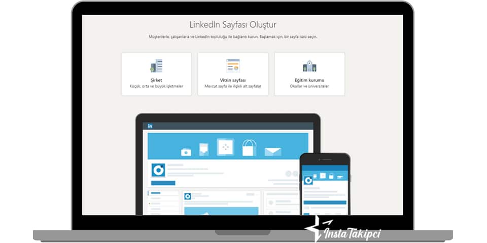 linkedin sayfası oluştur