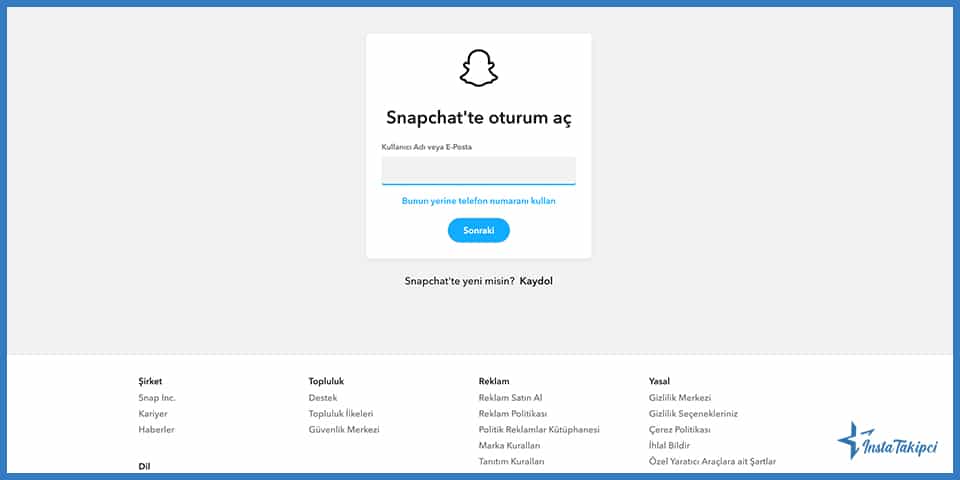 Snapchat Hesap Silme Adımları