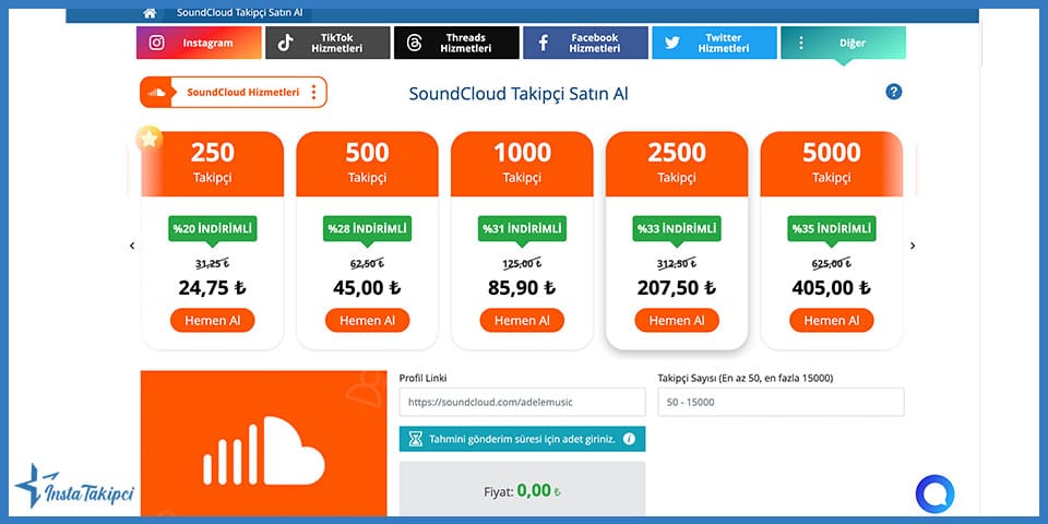 SoundCloud Hizmetleri