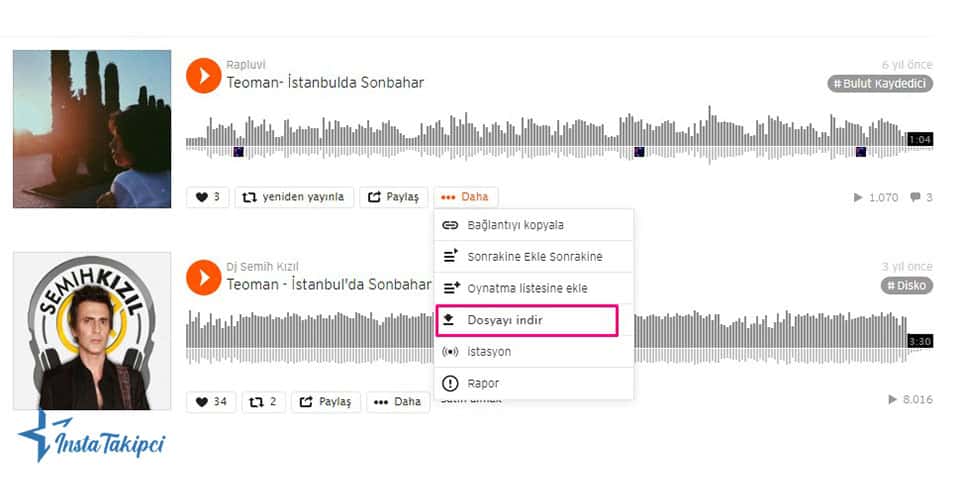 Soundcloud müzik indirme