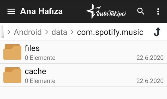 spotify şarkıları nereye indiriyor