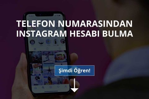 Telefon Numarasından Instagram Bulma