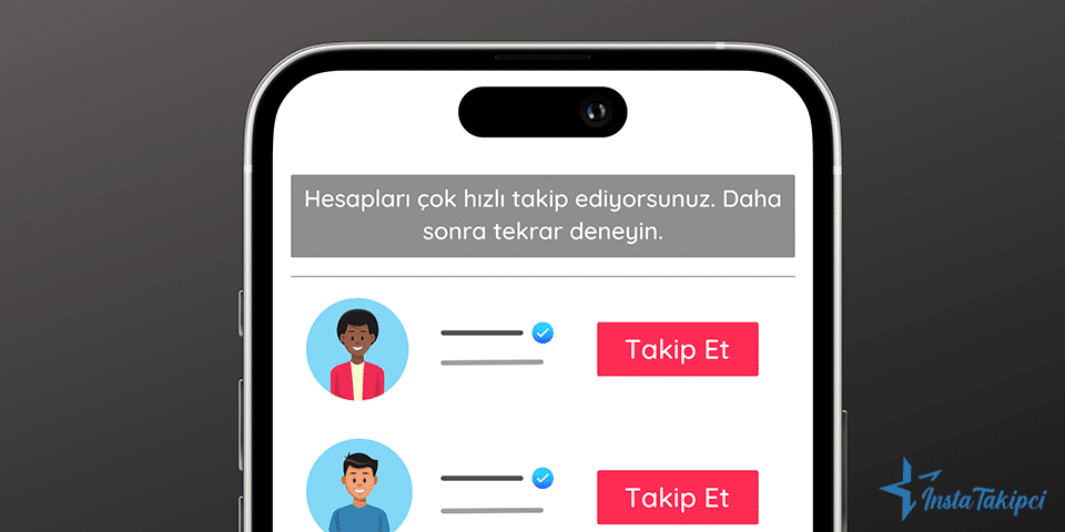 tiktok çok hızlı takip ediyorsun