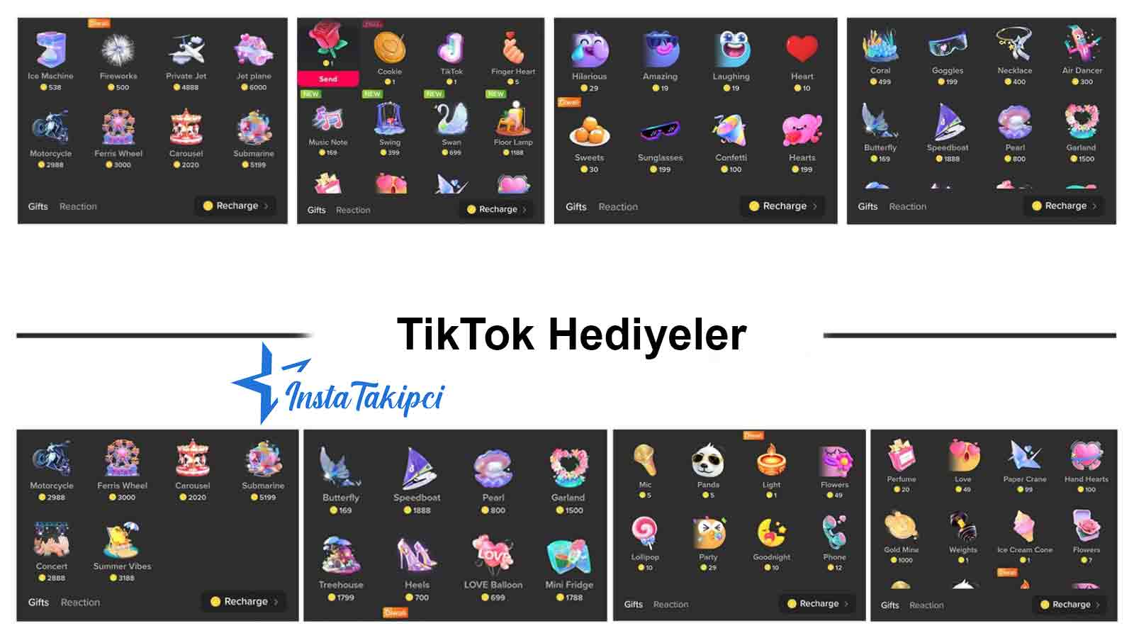 tiktok hediye