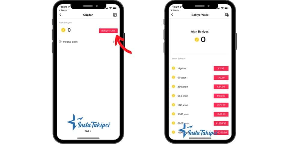 tiktok jeton satın al