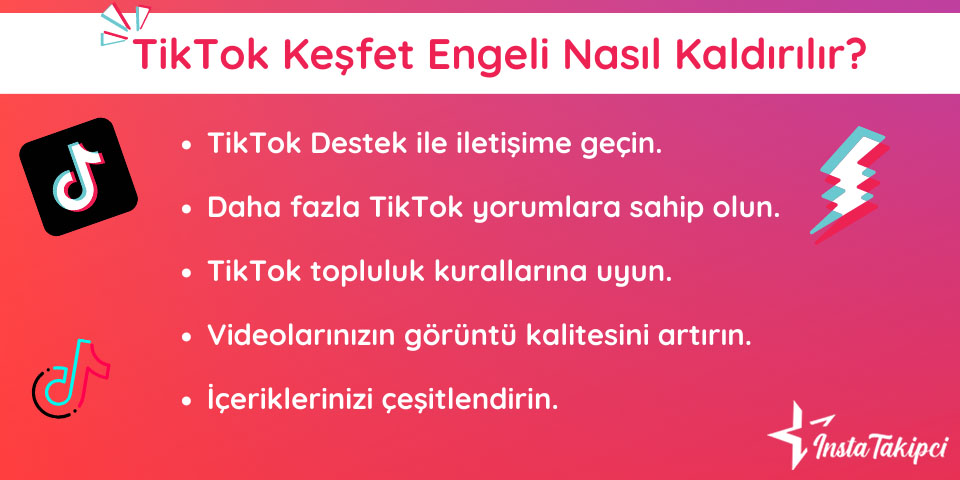 tiktok keşfet engeli nasıl kaldırılır