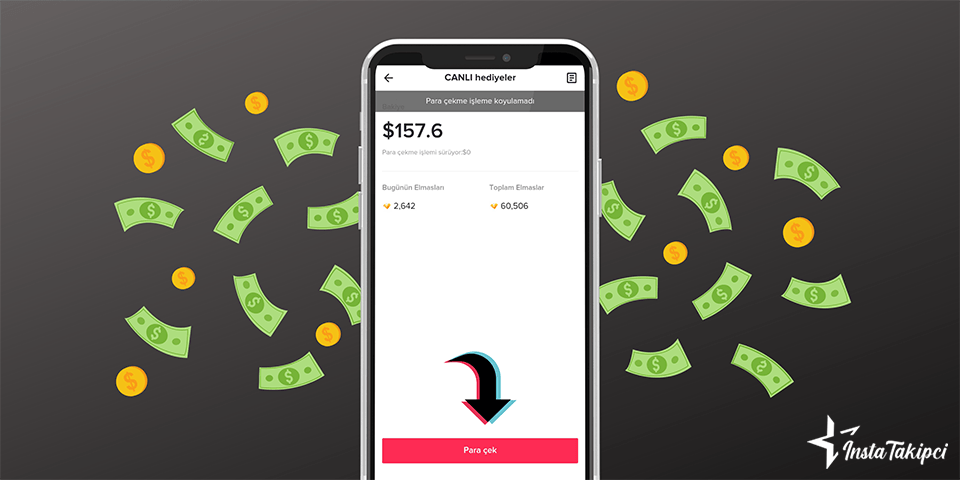 tiktok para çekme