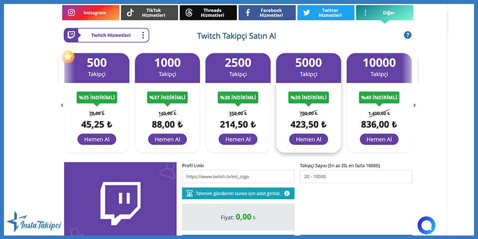 Twitch Hizmetleri