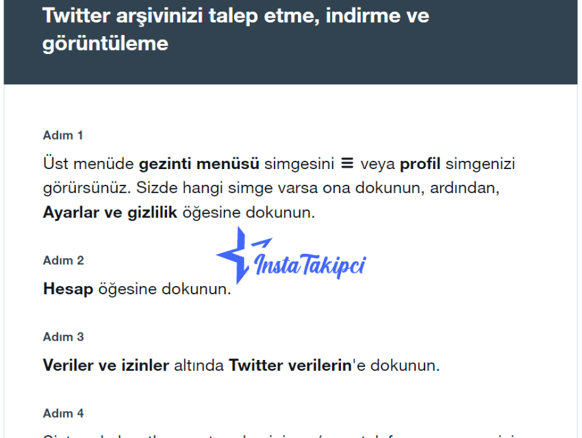 twitter arşiv