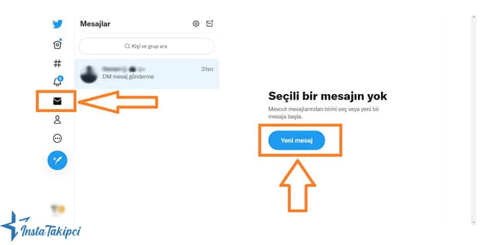 Twitter (X) Yardım Merkezi  Twitter'da Doğrudan Mesaj (DM) Nasıl Gönderilir? 