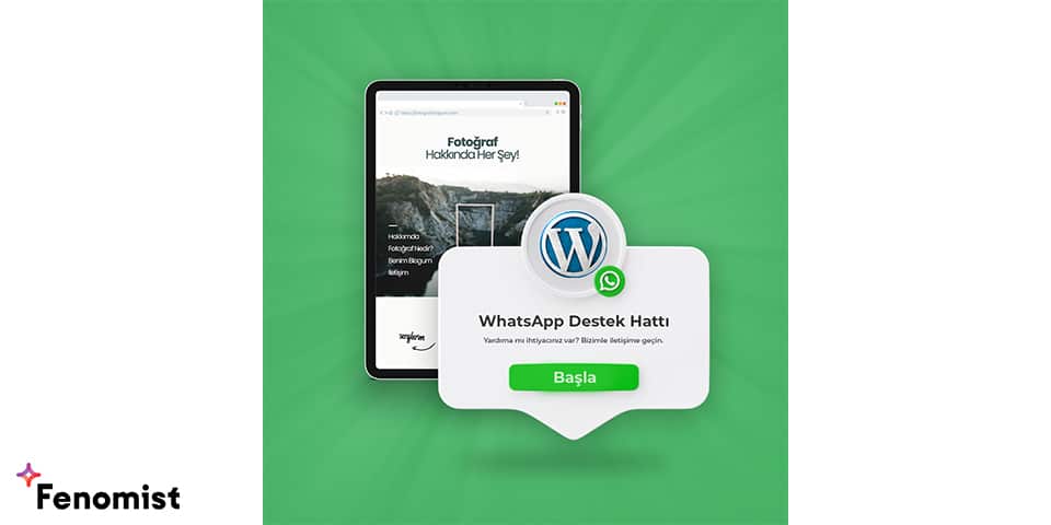 Eklentiyle Whatsapp Destek Oluşturma