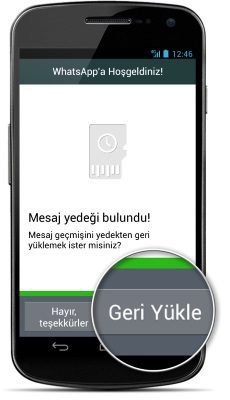 whatsapp silinen mesajlari geri yükleme nasıl yapılır