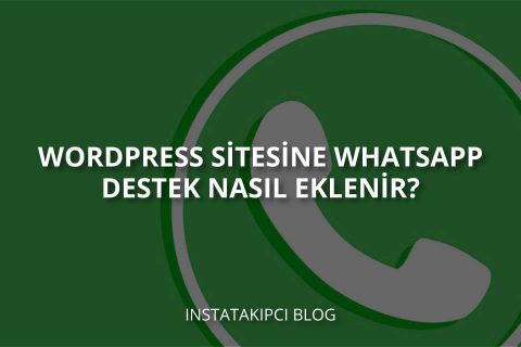 Web Sitesine WhatsApp Ekleme