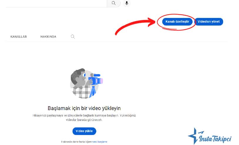 youtube kanal özelleştir