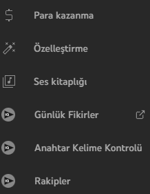 youtube ses kitaplığı