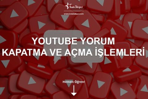 Youtube Yorum Kapatma ve Açma