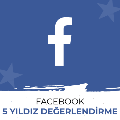 Facebook 5 Yıldız Değerlendirme Satın Al