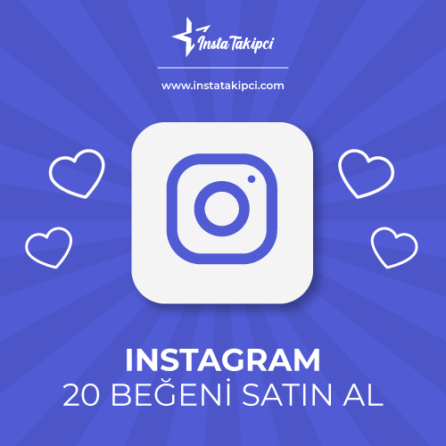 instagram 20 beğeni satın al