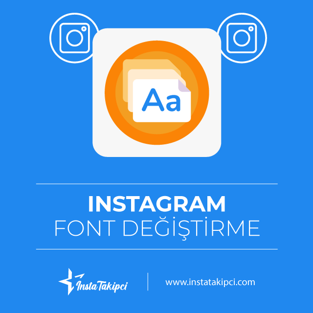 Instagram font değiştirme aracı kullanarak istediğiniz font ailesinde yazı oluşturabilirsiniz.