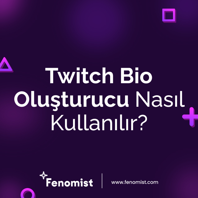 twitch bio oluşturucu nasıl kullanılır