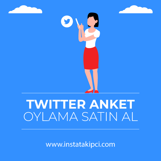 twitter anket oylama satın al