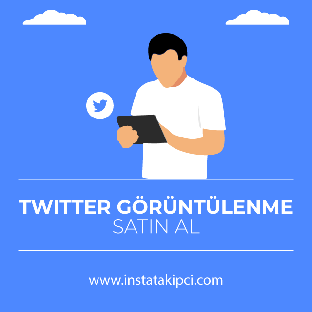 twitter görüntülenme satın al