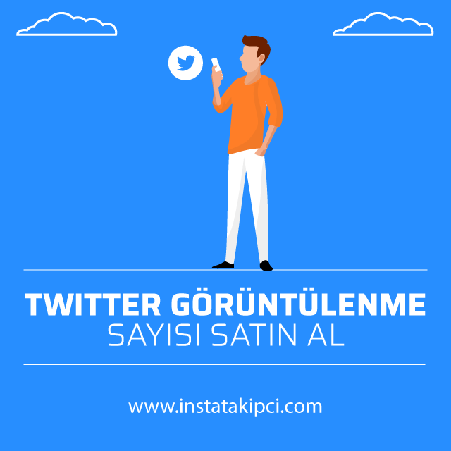 twitter görüntülenme sayısı satın al