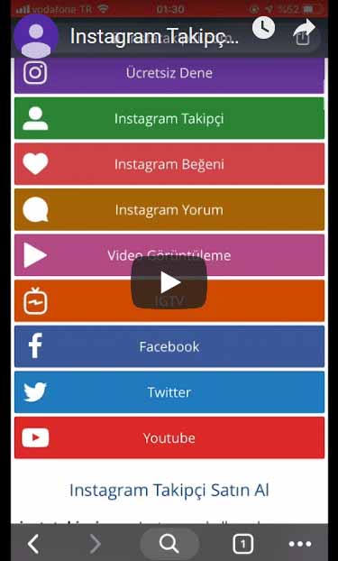 instagram takipçi satın alma adımları youtube